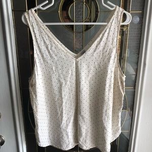 Old navy polka dot tank top